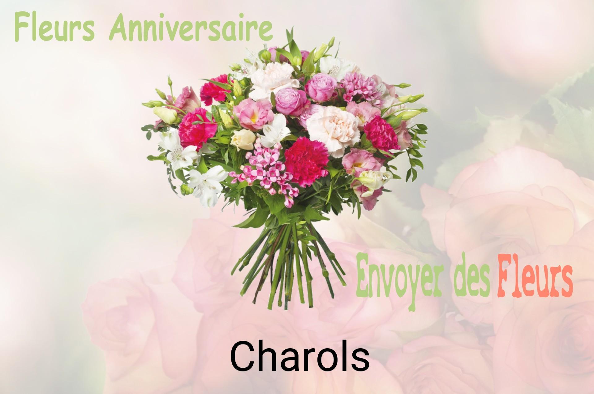 Bouquet de fleurs d’anniversaire livré à Charols