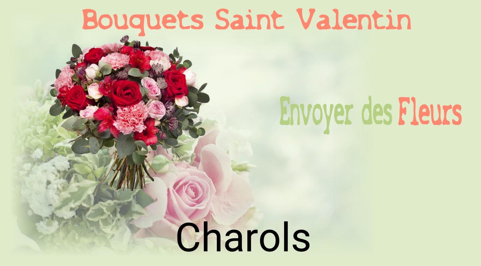 Roses de Saint-Valentin livrées à Charols